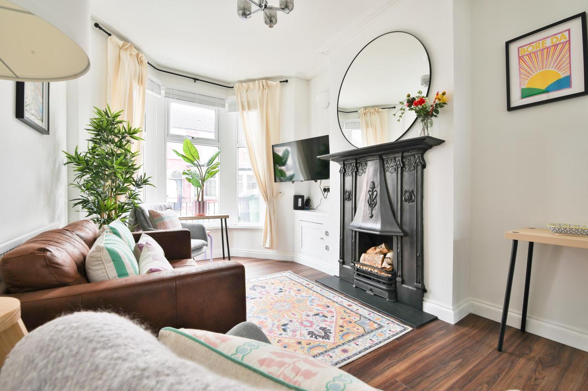Fresh Cardiff Bay 2 Bedroom House- 3 Tv'S 外观 照片